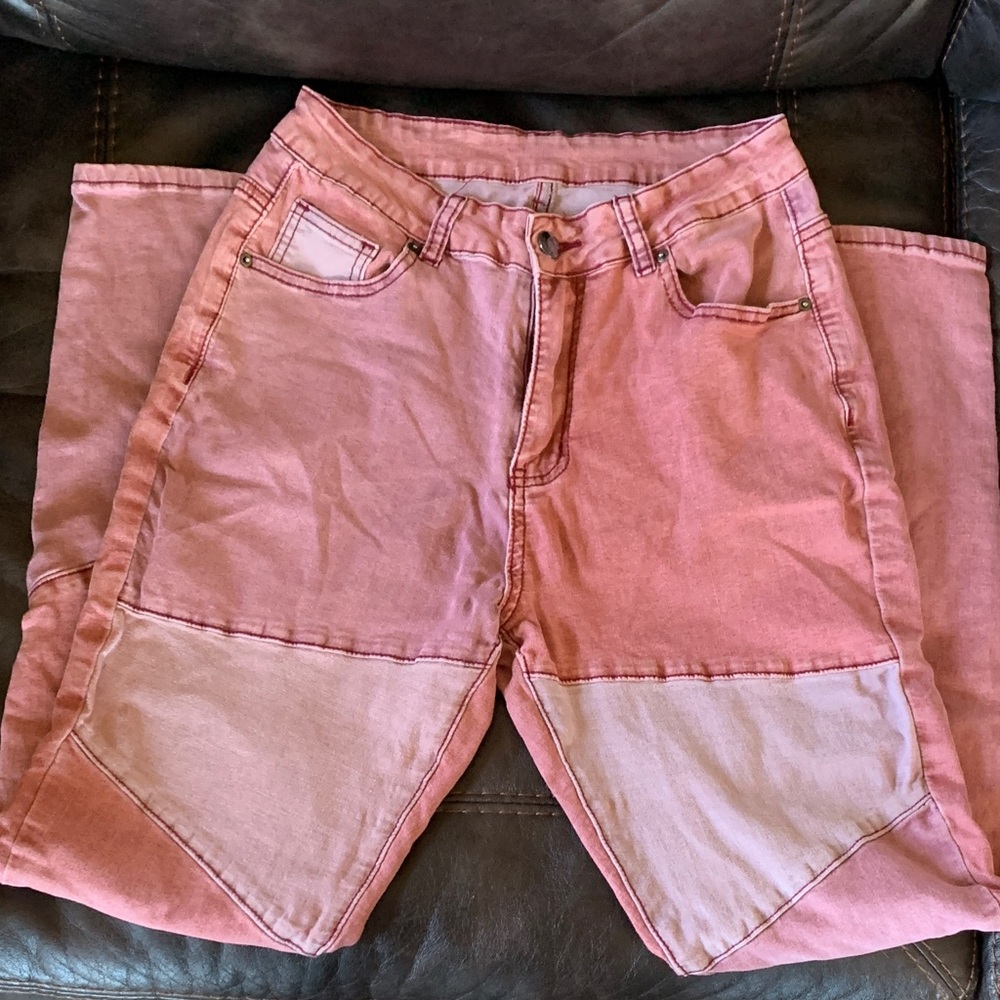 Women's Patchwork Jeans